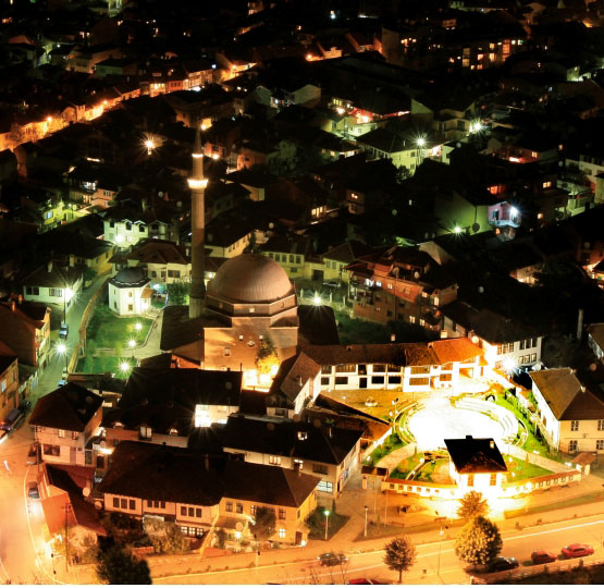 Albanische Liga Prizren Nacht