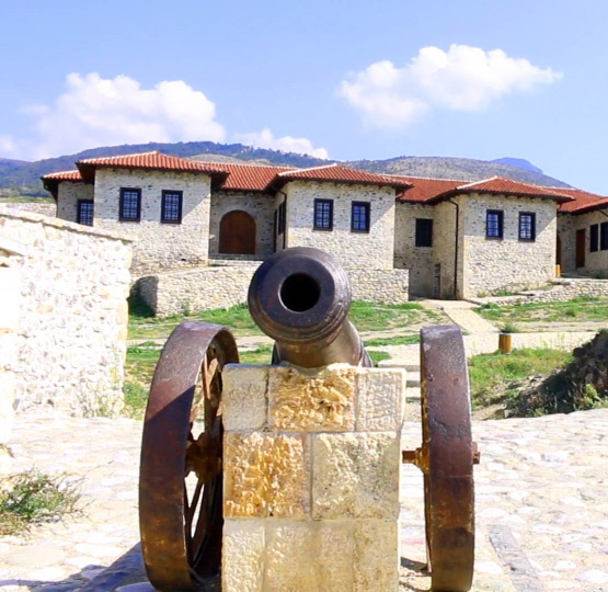 Prizren Festung Kanone