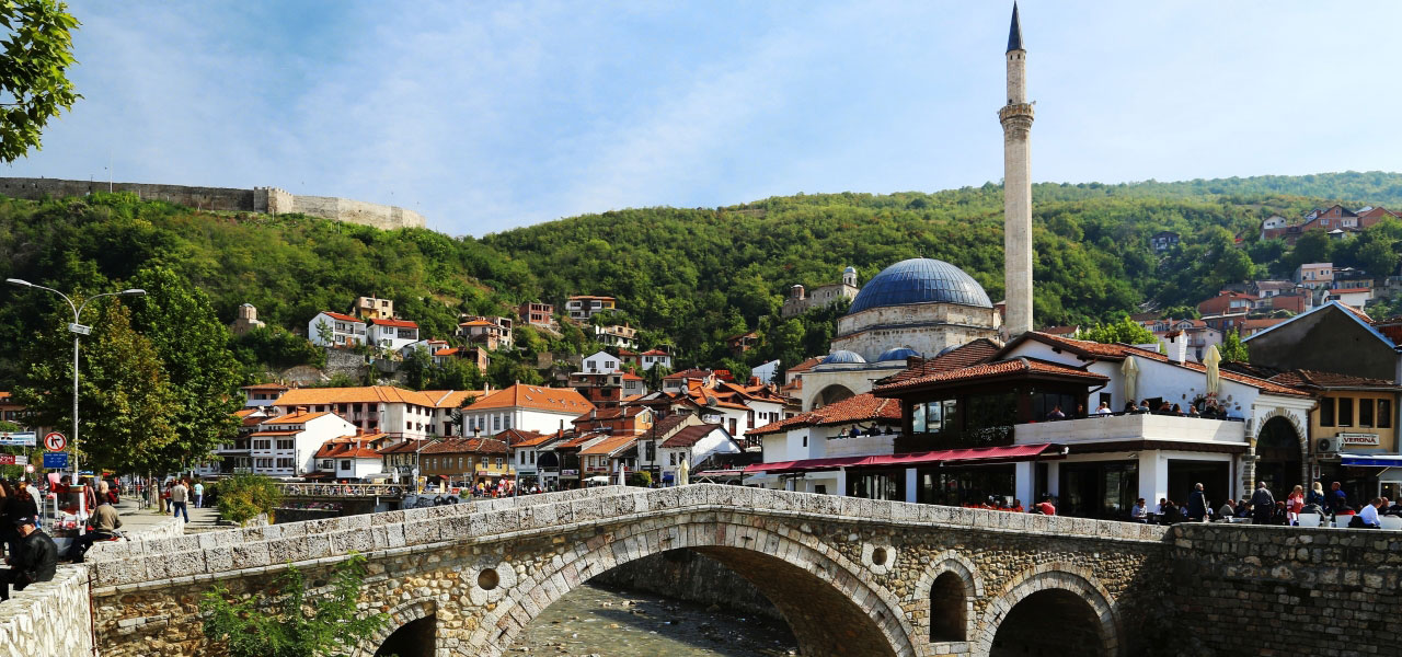 Prizren Steinbrücke Festung Kalaja