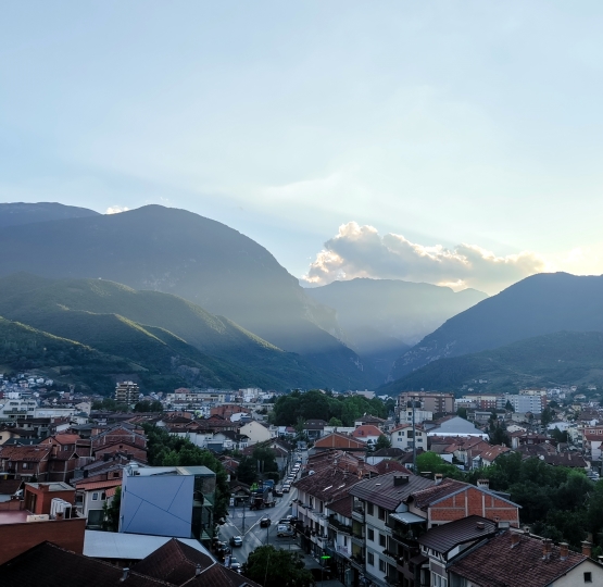 Stadt Peja Kosovo